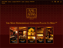Tablet Screenshot of barandbooks.cz